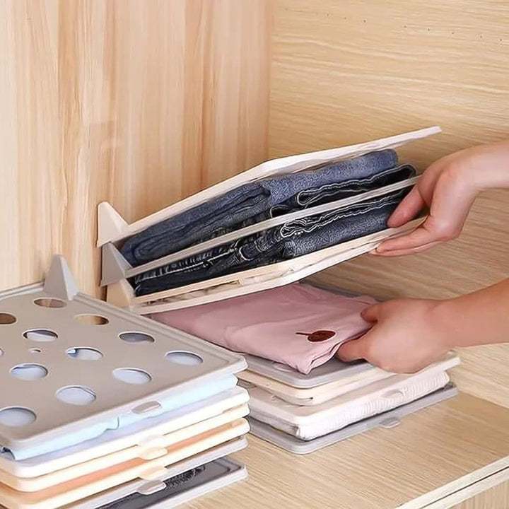 Stackable Shirt Clothes Folding Board (32×26 CM / 1 Pc) - Springkart 