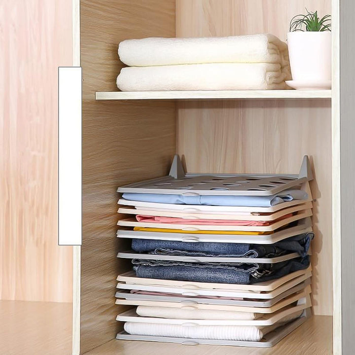 Stackable Shirt Clothes Folding Board (32×26 CM / 1 Pc) - Springkart 