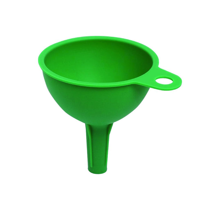 0722 Silicone Funnel For Pouring Oil Sauce Water Juice And Small Food-grains