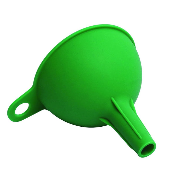 0722 Silicone Funnel For Pouring Oil Sauce Water Juice And Small Food-grains