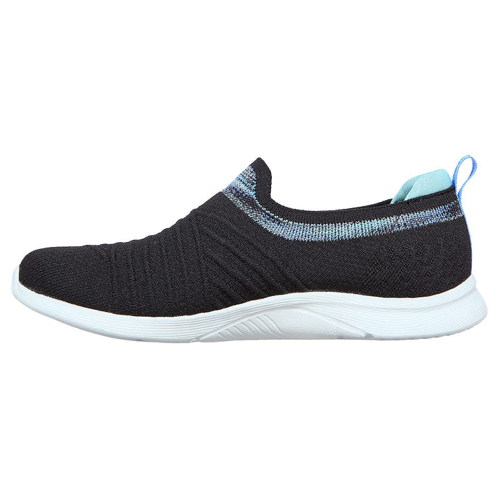 SKECHERS ELSA WOMEN'S SLIPON ACTIVE SHOES - 104229-BKMN