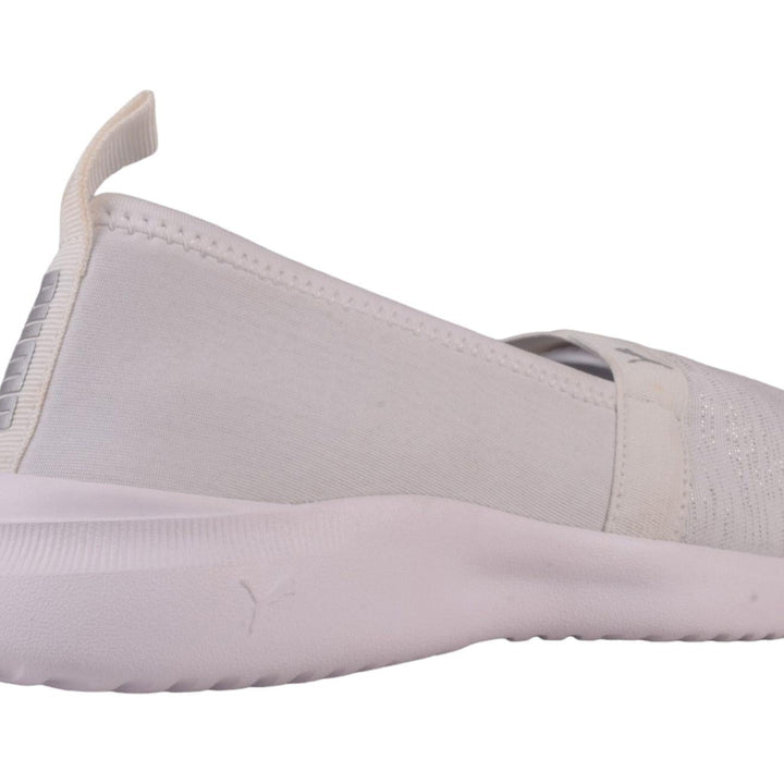 Puma Adelina Space Metallics PUMA White-Matte Women's Casual Shoes-39853802