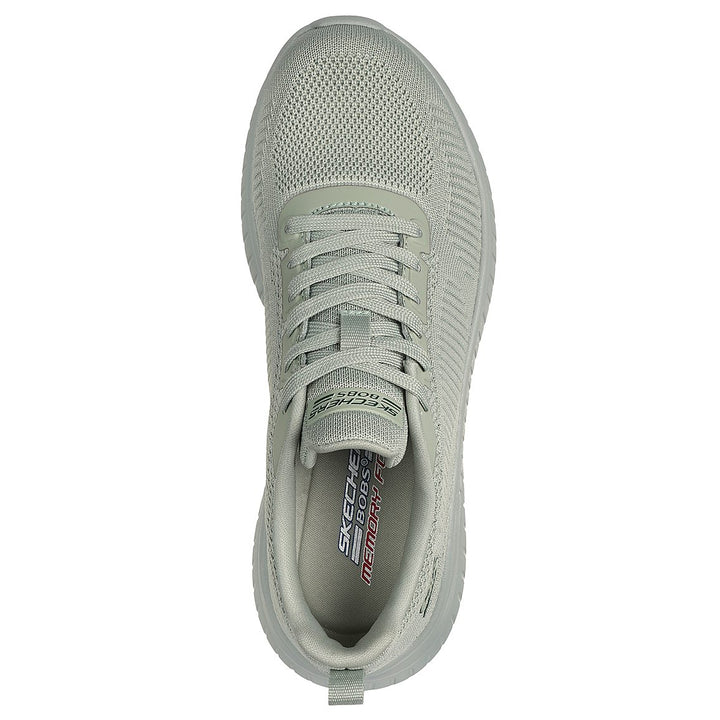 SKECHERS BOBS SQUAD CHAOS - F WOMEN'S LACEUP ACTIVE SHOES - 117209-SAGE