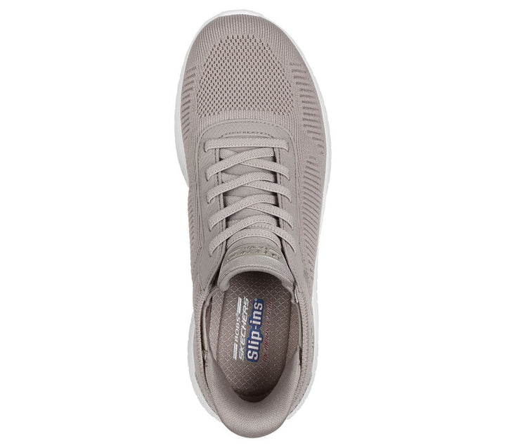 SKECHERS BOBS SQUAD CHAOS-CURRENT MUSE Women's SLIP INS-117497-TPE