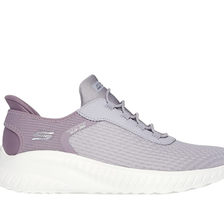 SKECHERS BOBS SQUAD CHAOS - IN COLOR WOMEN'S SLIP INS ACTIVE SHOES - 117504-LAV