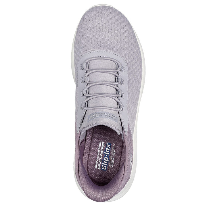 SKECHERS BOBS SQUAD CHAOS - IN COLOR WOMEN'S SLIP INS ACTIVE SHOES - 117504-LAV