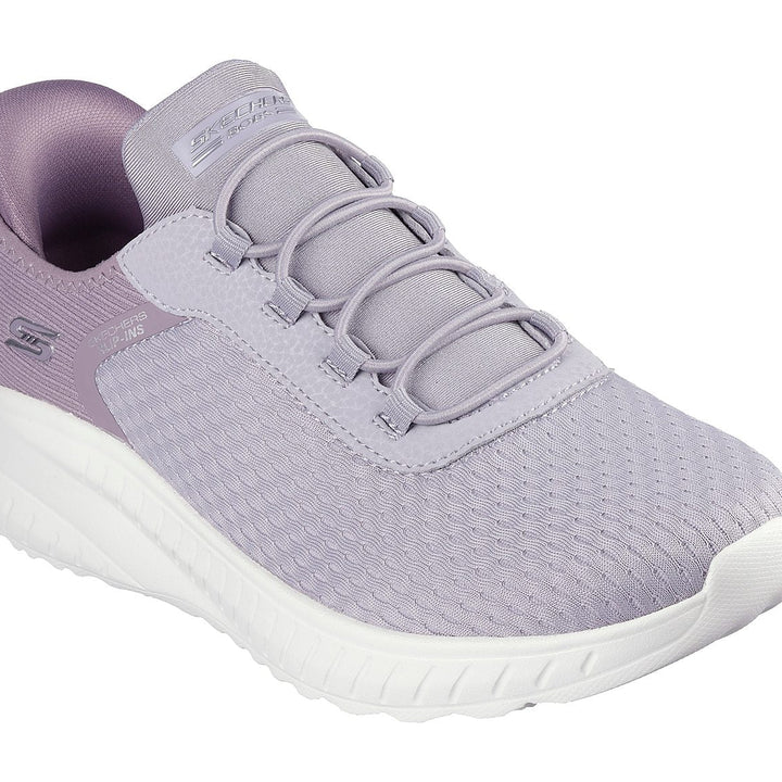 SKECHERS BOBS SQUAD CHAOS - IN COLOR WOMEN'S SLIP INS ACTIVE SHOES - 117504-LAV
