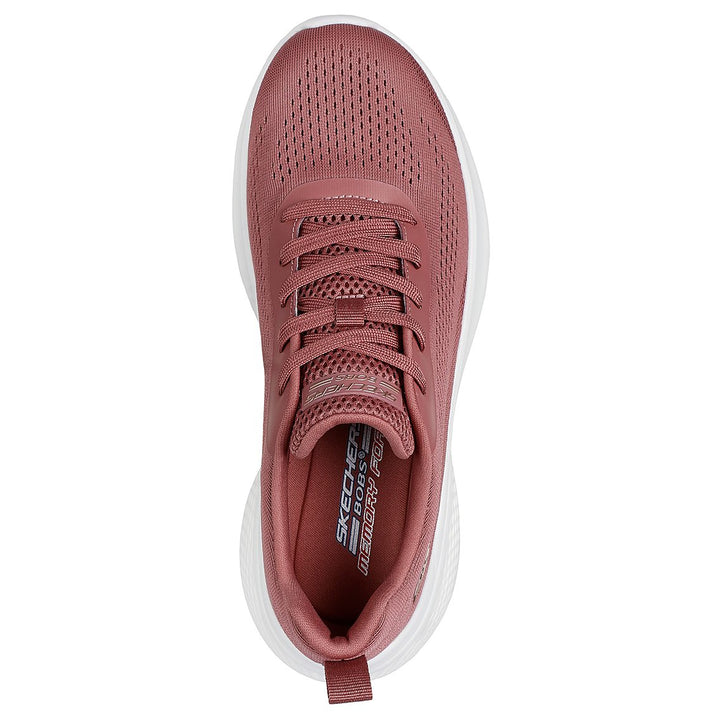 SKECHERS BOBS INFINITY WOMEN'S LACE UP SPORTS SHOES - 117550-ROS