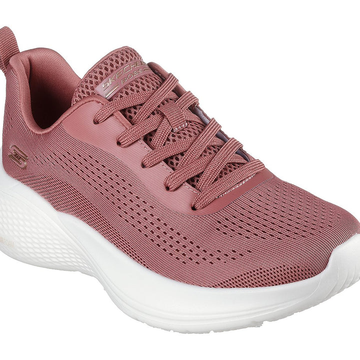SKECHERS BOBS INFINITY WOMEN'S LACE UP SPORTS SHOES - 117550-ROS