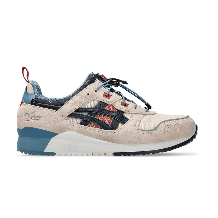 Mita Sneaker x Keboz x Asics Gel Lyte III OG 'Almond Peach/Navy'