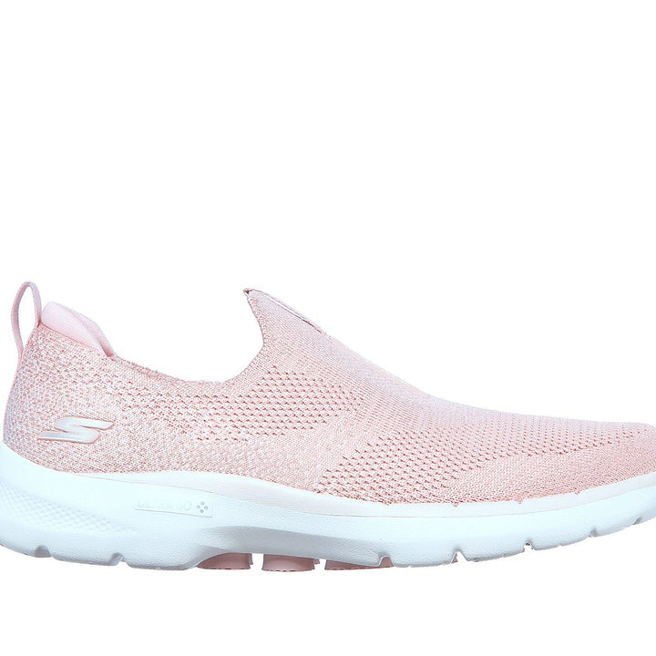 SKECHERS GO WALK 6 - GLIMMERI WOMEN'S SLIPON WALKING SHOE - 124502-LTPK