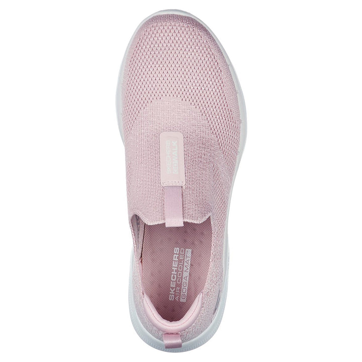 SKECHERS GO WALK 6 - GLIMMERI WOMEN'S SLIPON WALKING SHOE - 124502-LTPK