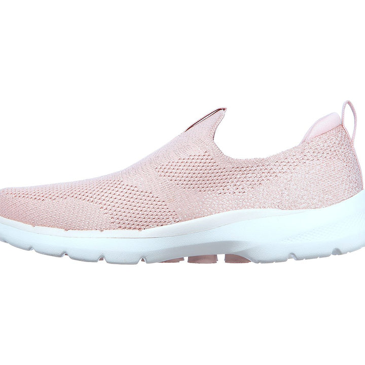 SKECHERS GO WALK 6 - GLIMMERI WOMEN'S SLIPON WALKING SHOE - 124502-LTPK