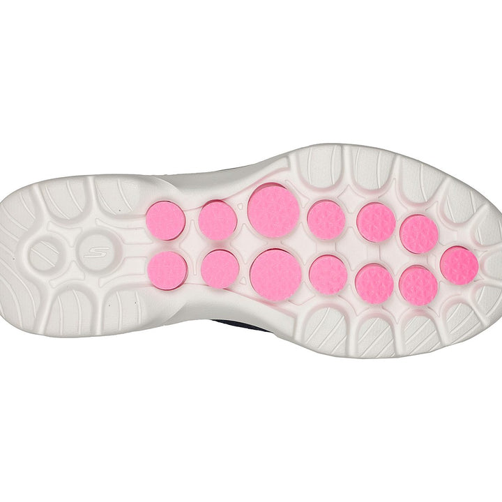 SKECHERS GO WALK 6 - FABULOUS WOMEN'S SLIPON WALKING SHOE - 124569-NVY