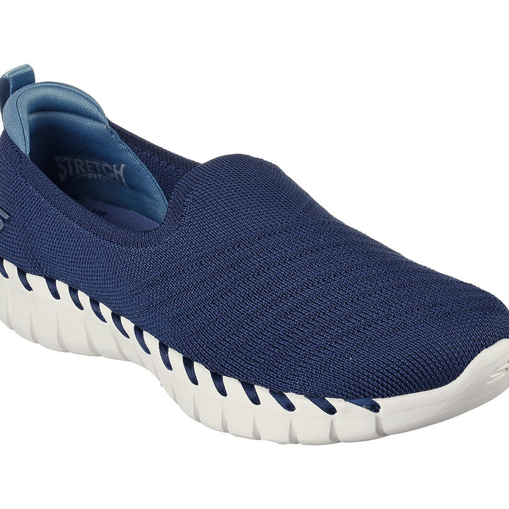 SKECHERS GO WALK SMART 2 - CARI WOMEN'S SLIPON WALKING SHOES - 124735-NVBL