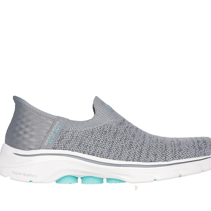 SKECHERS GO WALK 7 - SPRINGTIME WOMEN'S SLIP INS WALKING SHOES - 125219-GRY