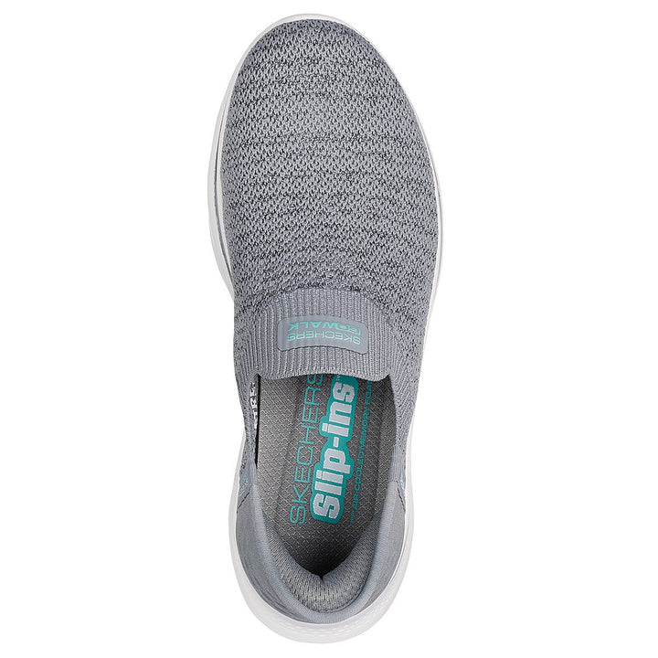 SKECHERS GO WALK 7 - SPRINGTIME WOMEN'S SLIP INS WALKING SHOES - 125219-GRY