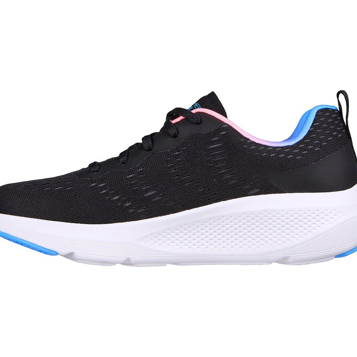 SKECHERS GO RUN ELEVATE - DOU WOMEN'S LACEUP RUNNING SHOE - 128334-BKMT