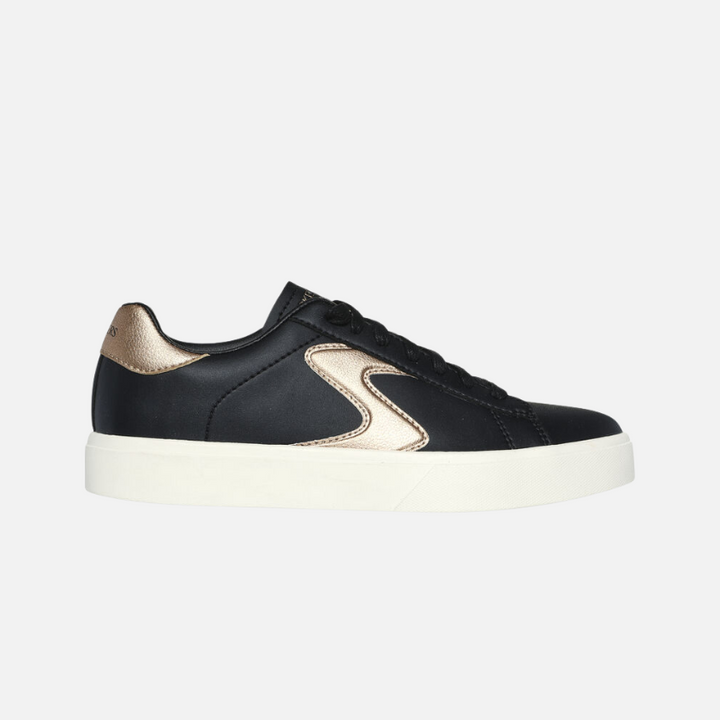 Skechers Eden LX - Beaming Glory Women's Lifestyle Shoes -Black/Rose Gold