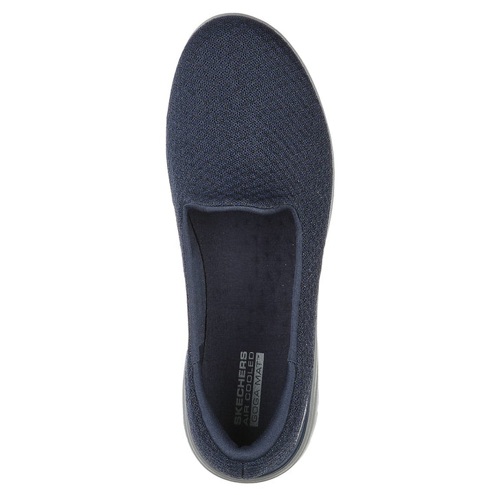 SKECHERS ON-THE-GO FLEX - CHARM WOMEN'S SLIPON ACTIVE SHOES - 136408-NVY