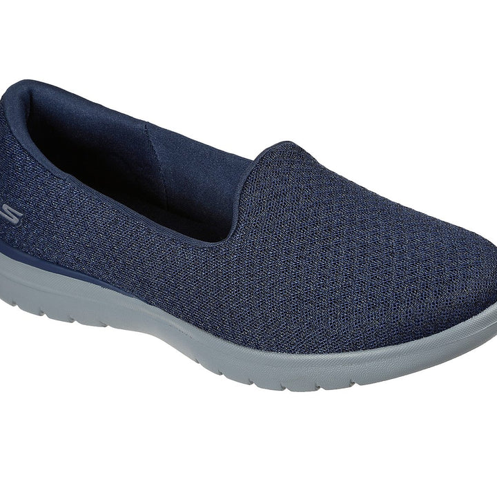 SKECHERS ON-THE-GO FLEX - CHARM WOMEN'S SLIPON ACTIVE SHOES - 136408-NVY