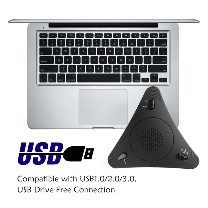 Video Conference Omnidirectional Microphoneconference Microphone Echo Canceller USB Free Drive