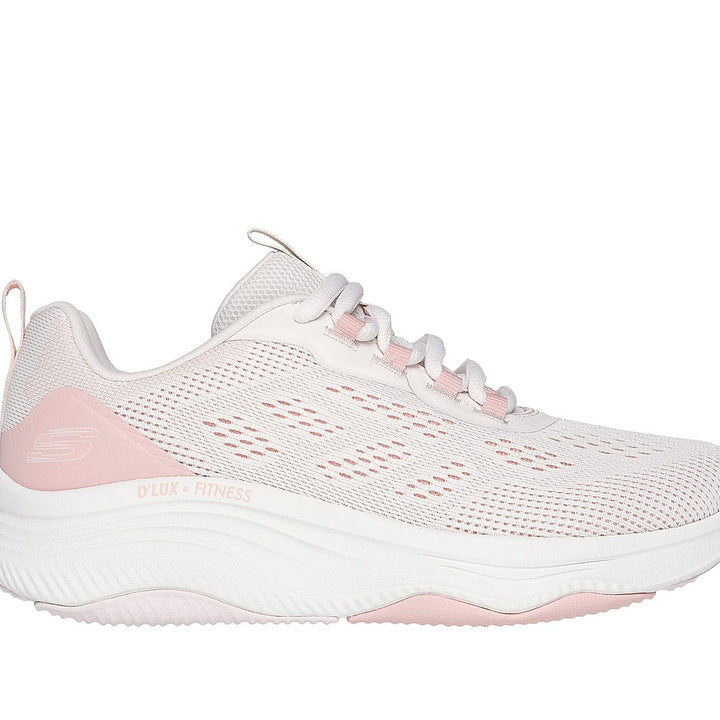 SKECHERS D`LUX FITNESS - FRESH FEEL WOMEN'S LACE UP ACTIVE SHOES - 150230-LTPK