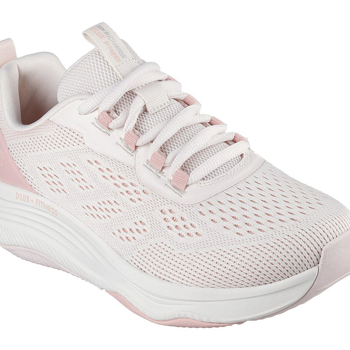 SKECHERS D`LUX FITNESS - FRESH FEEL WOMEN'S LACE UP ACTIVE SHOES - 150230-LTPK
