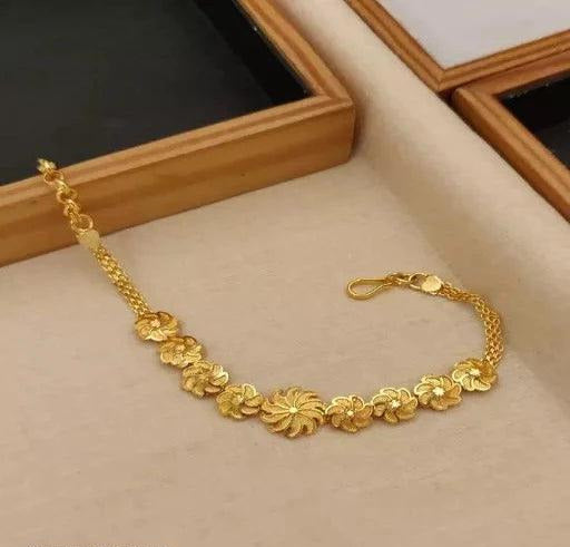 1 GramGold Plated Bracelate for women - Springkart 