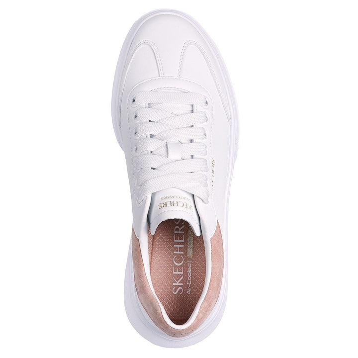 SKECHERS CORDOVA CLASSIC WOMEN'S LACEUP LIFESTYLE SHOE - 185060-WPK