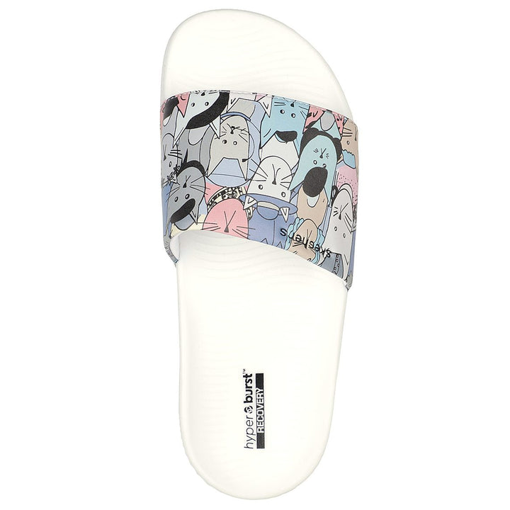 SKECHERS HYPER SLIDE - PAWSOME Women's Slide-172025-WMLT