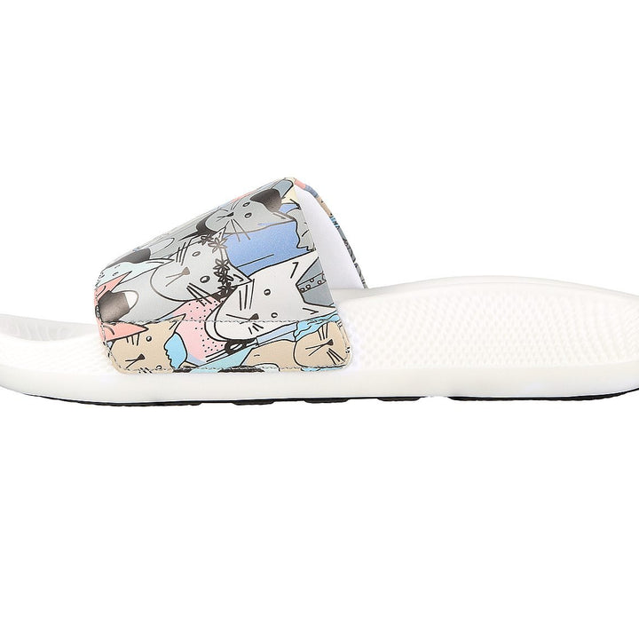 SKECHERS HYPER SLIDE - PAWSOME Women's Slide-172025-WMLT