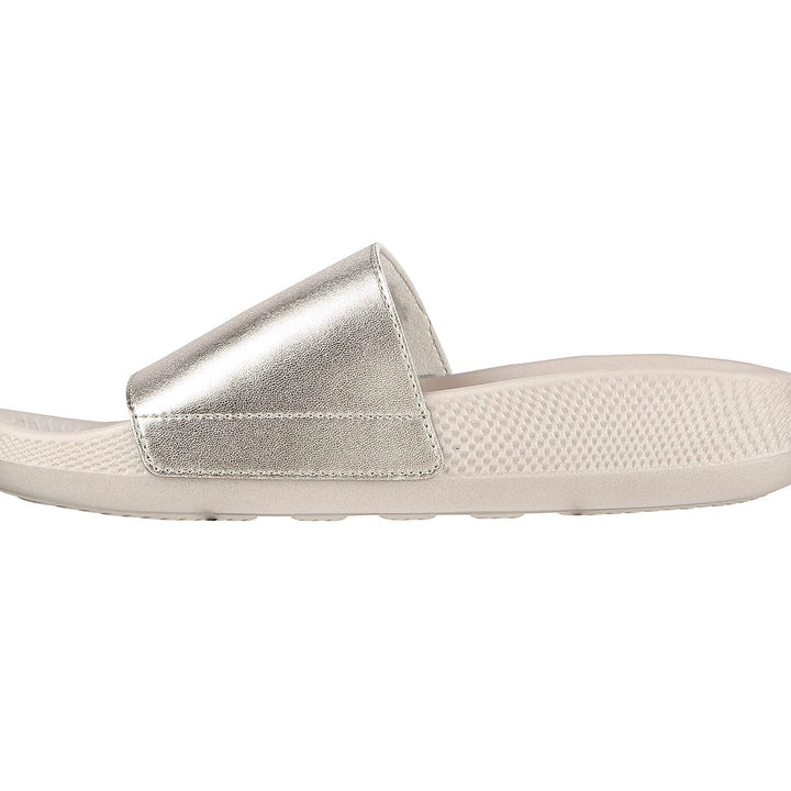 SKECHERS HYPER SLIDE - SHINE ON Women's Slide-140431-GLD