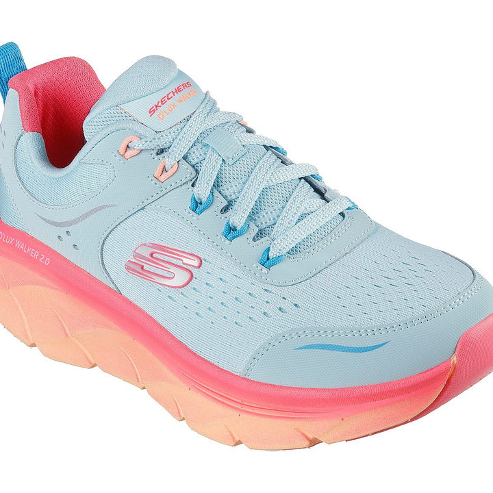 SKECHERS D'LUX WALKER 2.0-NEON SITES Women's Sneakers-150107-AQMT