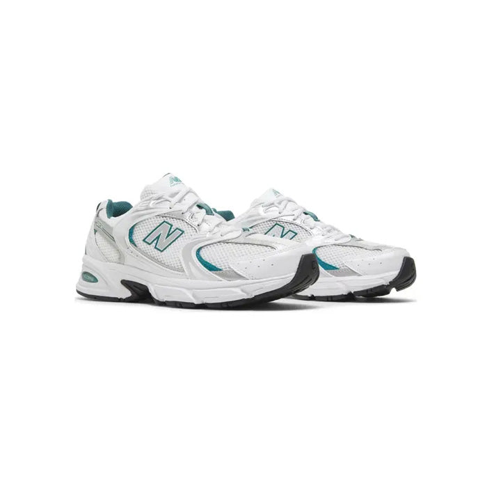 New Balance 530 White Silver Green