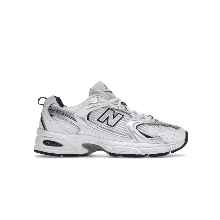 New Balance 530 White Silver Navy