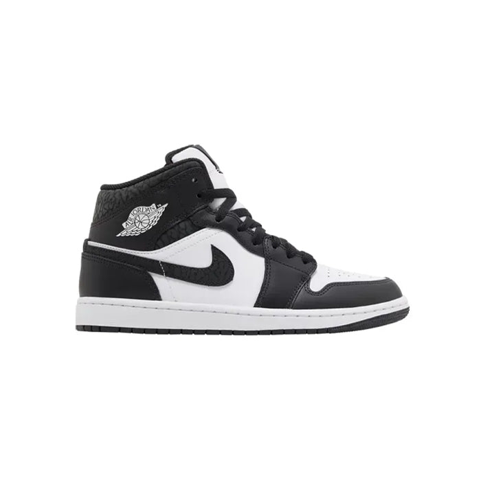 Air Jordan 1 Mid 'Panda Elephant/Off Noir'