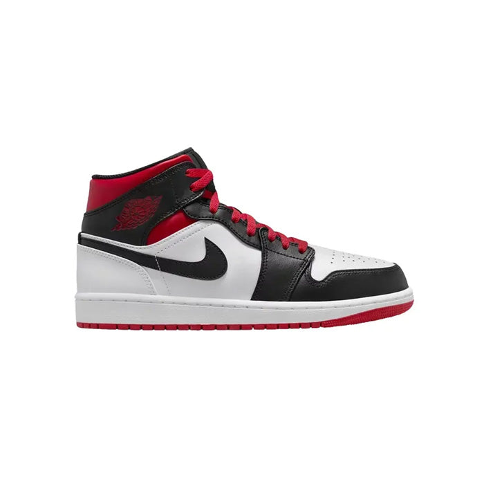 Air Jordan 1 Mid 'Gym Red Black Toe' 2023