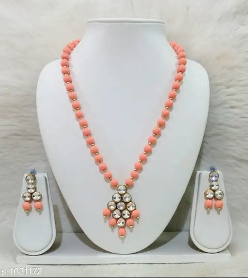Women's Alloy Gold Plated Jewellery Set - Springkart 