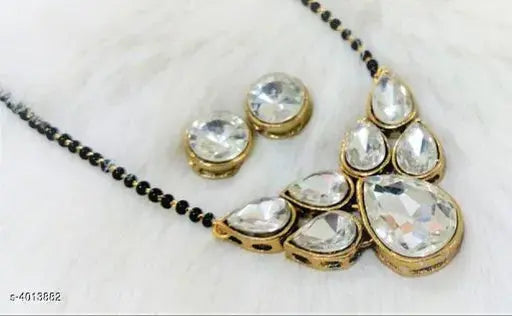 Women's Alloy Gold Plated Mangalsutras - Springkart 