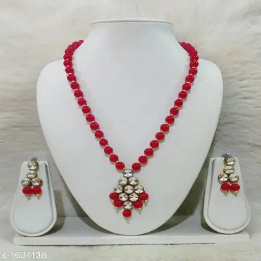 Women's Alloy Gold Plated Jewellery Set - Springkart 