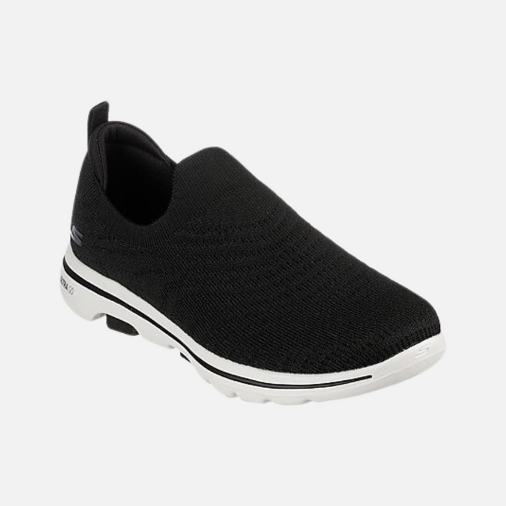 Skecher Go Walk 5-Coastal View Women's Walking Shoes -Black/White