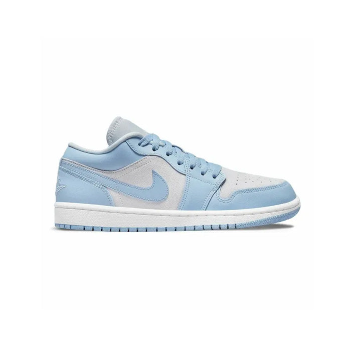 Women's Air Jordan 1 Low 'Football Grey / Aluminium Blue'