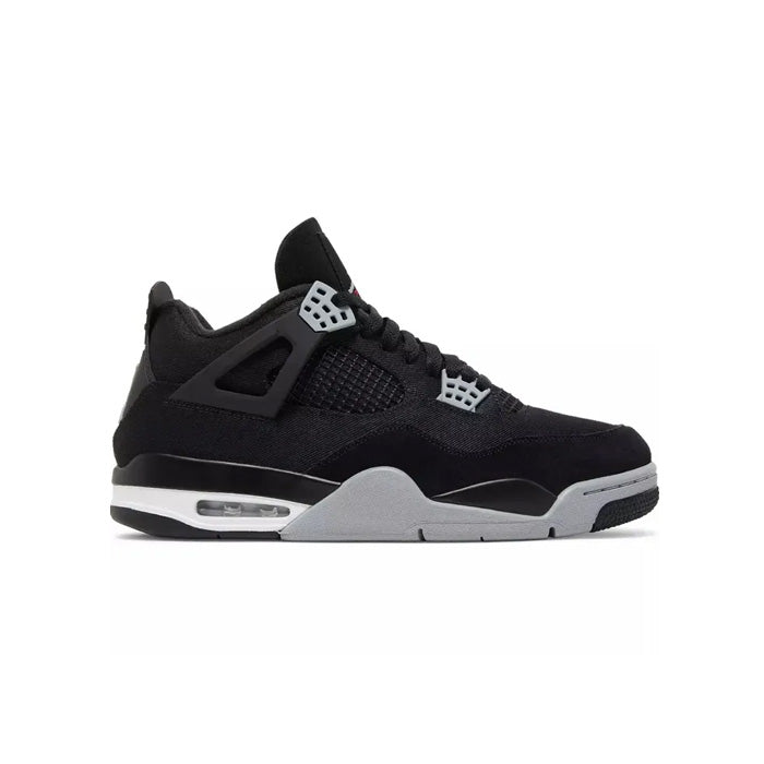 Air Jordan 4 Retro 'Black Canvas'