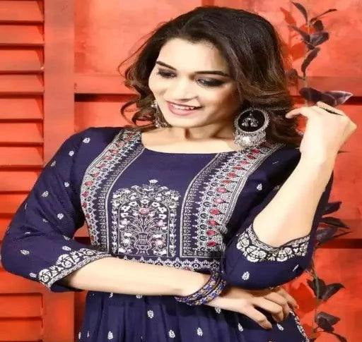 Women Straight Printed Kurti - Springkart 