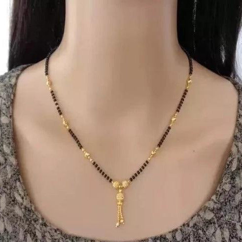 18 INCH Short mangalsutra Necklace for women - Springkart 