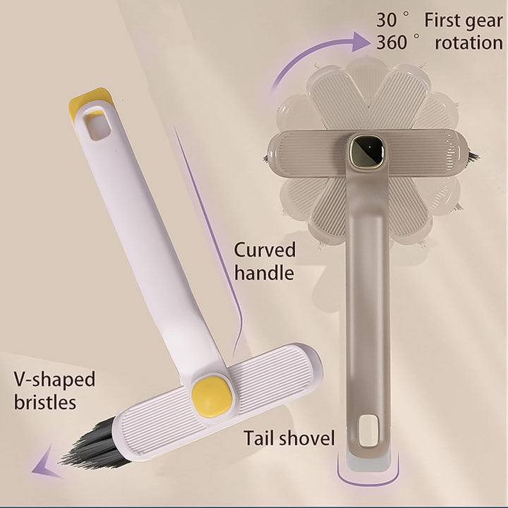 Multi-function 360 Rotating Crevice Floor Cleaning Brush (1 Pc)