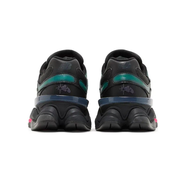 New Balance 9060 Mowalola Burglarwear Black Teal Pink