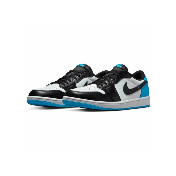 Air Jordan Low Black and Dark Powder Blue