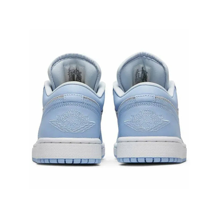 Women's Air Jordan 1 Low 'Football Grey / Aluminium Blue'